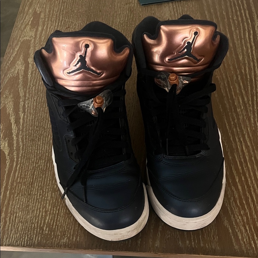 Jordan Sneakers Black and Copper retro Air Jordan 5. DO NOT HAVE ORIGINAL BOX